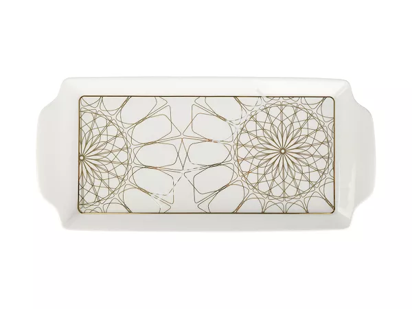 Taca do ciasta 36 cm Ćmielów - Jenny Solaris White Taca do ciasta 36 cm Ćmielów - Jenny Solaris White