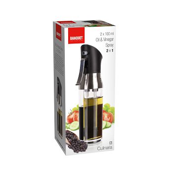 Spryskiwacz do oliwy i octu 2 x 100 ml Banquet - 28TG002