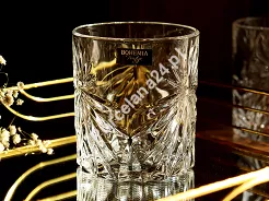 Kpl. szklanek do whisky 0,32 L (6szt) + karafka 0,85L (1szt) Bohemia Prestige - Fiore 4SB.FI.802411