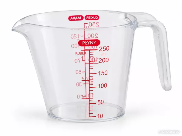 Dzbanek z miarką 0,25 L Altom Design - 07.AK.5936 Dzbanek z miarką 0,25 L Altom Design - 07.AK.5936