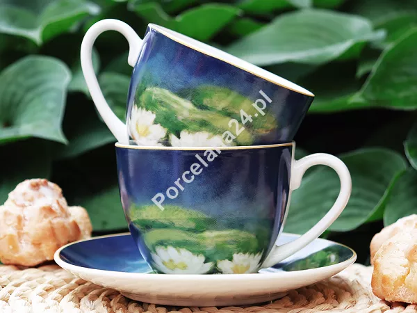 Komplet 2 filiżanek 0,27 L Duo - Nenufary Claude Monet 15.NEN.K2FS Komplet 2 filiżanek 0,27 L Duo - Nenufary Claude Monet 15.NEN.K2FS