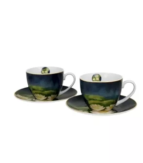 Komplet 2 filiżanek 0,27 L Duo - Nenufar Claude Monet 15.NEN.K2FS