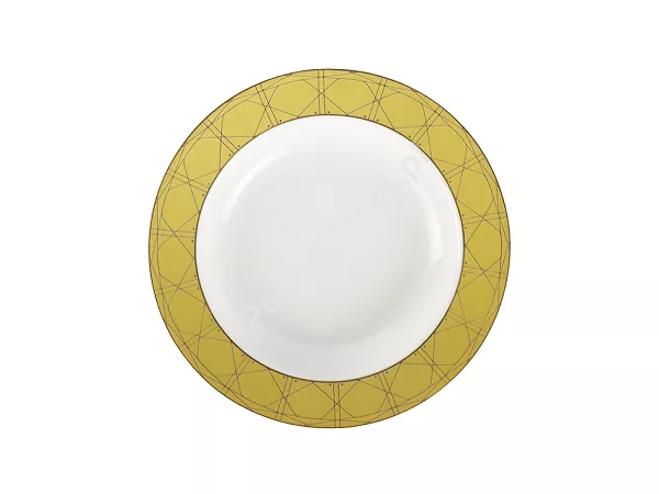 Talerz głęboki 22,5 cm Ćmielów - Jenny Solaris Gold Talerz głęboki 22,5 cm Ćmielów - Jenny Solaris Gold