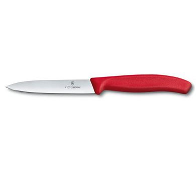 Nóż do warzyw i owoców 10 cm Victorinox - Swiss Classic Red V.SC.R.6.7701