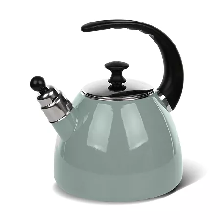 Czajnik emaliowany szałwiowy 2,5 L Altom Design - Balbina stożek 07S.CZA.SZA.1123 Czajnik emaliowany szałwiowy 2,5 L Altom Design - Balbina stożek 07S.CZA.SZA.1123