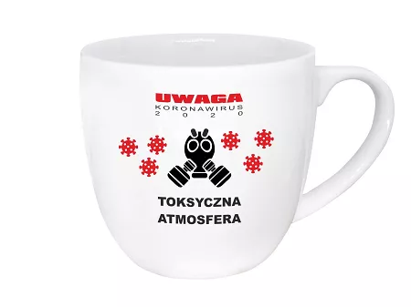 Kubek 0,3 L Lubiana / Omel - Kwarantanna 2020 Toksyczna Atmosfera (8)