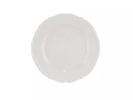 Talerz płytki 25 cm Chodzież - Maria Teresa C000 BIAŁA