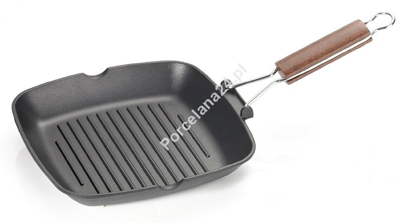Patelnia grilowa 24 x 26 cm Antik Ars - Delizia 1.PG.24-26 Patelnia grilowa 24 x 26 cm Antik Ars - Delizia 1.PG.24-26