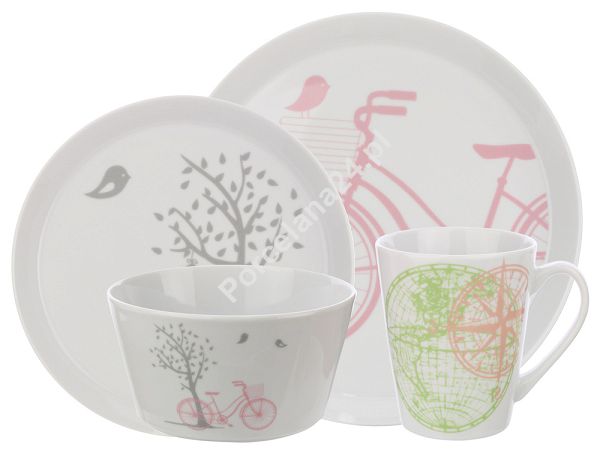 Garnitur śniadaniowy (4el) Karolina - Trendy S-03648 