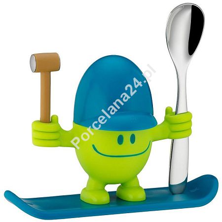 Kieliszek na jajko z łyżeczką zielony WMF - McEgg 0616687290 Kieliszek na jajko z łyżeczką zielony WMF - McEgg 0616687290