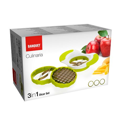 Kpl. 3 krajalnic Banquet - Culinaria 28TF836A Kpl. 3 krajalnic Banquet - Culinaria 28TF836A