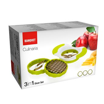 Kpl. 3 krajalnic Banquet - Culinaria 28TF836A