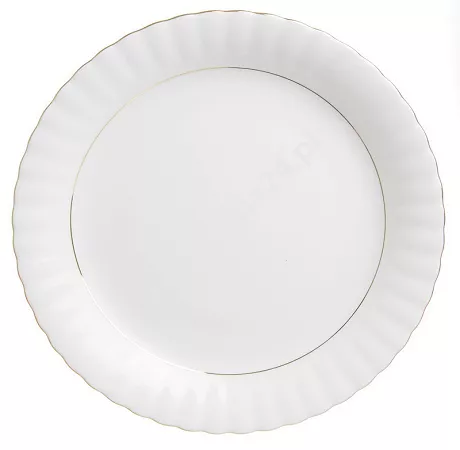 Talerz płytki 24 cm Chodzież - Iwona ZŁOTA LINIA B014 Talerz płytki 24 cm Chodzież - Iwona ZŁOTA LINIA B014