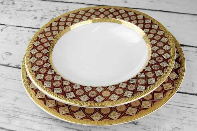 Talerz płytki 27 cm  Bogucice - Florencja 908 Talerz płytki 27 cm  Bogucice - Florencja 908