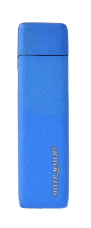 Zapalniczka z USB Silver Match - Niebieska 40674234-N Zapalniczka z USB Silver Match - Niebieska 40674234-N