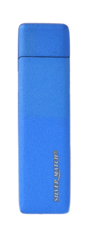 Zapalniczka z USB Silver Match - Niebieska 40674234-N