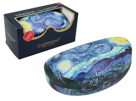 Etui na okulary Carmani - Vincent van Gogh - Gwiażdzista Noc 33.021-8447