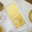 Garnitur do kawy na 6 osób (22 el.) Ćmielów - Jenny Solaris White - Gold