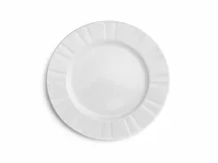 Talerz płytki 27 cm Ćmielów - Oktawa biała 0001