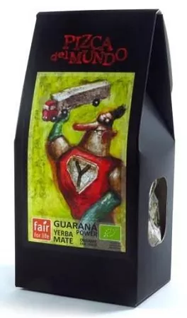 YERBA MATE GUARANA POWER (Z GUARANĄ) BIO 100 g - PIZCA DEL MUNDO YERBA MATE GUARANA POWER (Z GUARANĄ) BIO 100 g - PIZCA DEL MUNDO