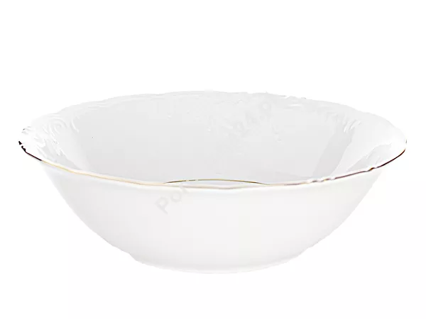 Salaterka okrągła 23 cm Chodzież - Fryderyka 3616 ZŁOTA LINIA Salaterka okrągła 23 cm Chodzież - Fryderyka 3616 ZŁOTA LINIA