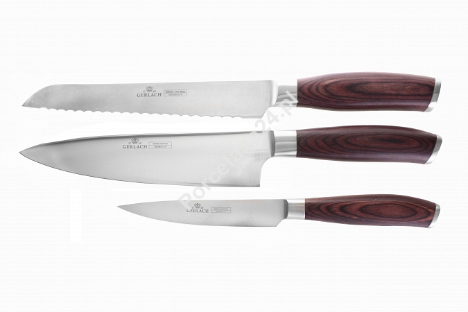 Komplet noży kuchennych (3el) Gerlach - Deco 991M blister Komplet noży kuchennych (3el) Gerlach - Deco 991M blister