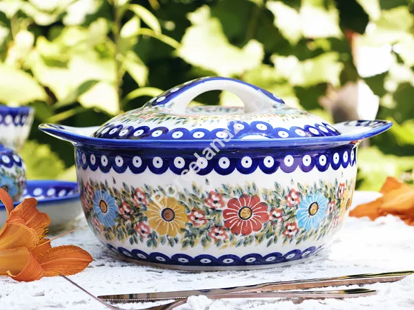 Waza 2,3 L Bolesławiec - Rajska Łąka gat. I Waza 2,3 L Bolesławiec - Rajska Łąka gat. I