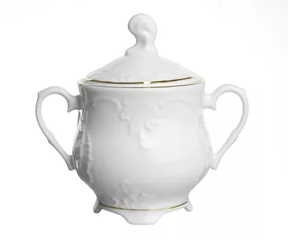 Cukiernica 0,4 L Ćmielów - Rococo 3604 ZŁOTA LINIA