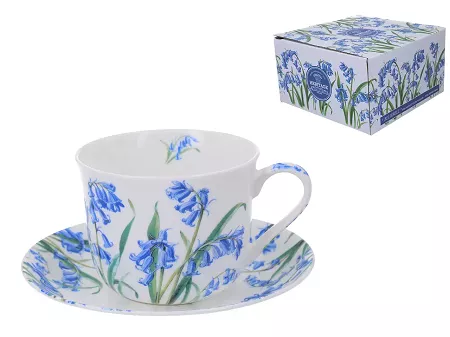 Filiżanka ze spodkiem 0,45 L Brookes Empireware - Bluebell / Dzwonek 33.703-1505