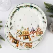 Komplet 2 talerzy deserowych 19 cm Duo - Christmas Village 15.CHV.K2TD