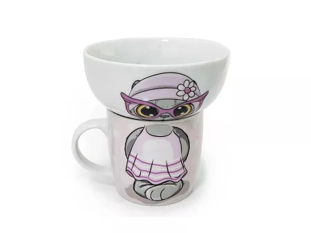 Garnitur dziecięcy (2 el) Bella Fiore - Kotek 1TR.DZ.37983