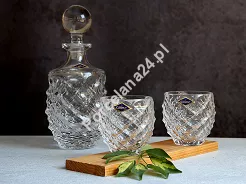 Kpl. szklanek do whisky 340ml (6 szt.) + karafka 750ml (1 szt.) Bohemia - MORRIS 522970
