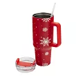 Kubek termiczny do samochodu 1,2 l Altom Design - Zimowa Choinka 07.CHR.6100