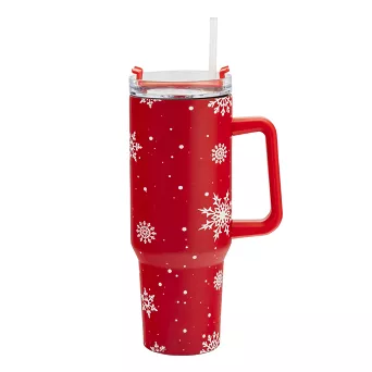 Kubek termiczny do samochodu 1,2 l Altom Design - Zimowa Choinka 07.CHR.6100