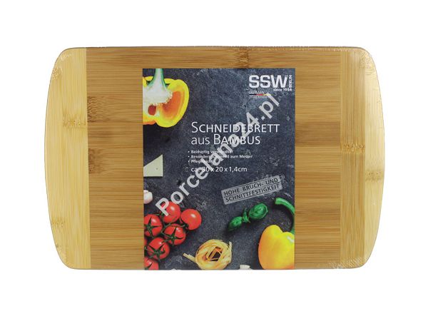 Deska bambusowa 30 x 20 cm SSW - 14.700114 Deska bambusowa 30 x 20 cm SSW - 14.700114