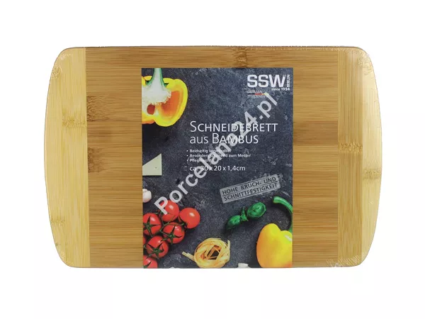 Deska bambusowa 30 x 20 cm SSW - 14.700114 Deska bambusowa 30 x 20 cm SSW - 14.700114
