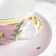 Komplet 2 filiżanek ze spodkiem 0,3 L Pip Studio - La Majorelle Pink 51.LMP.004.135