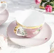 Komplet 2 filiżanek ze spodkiem 0,3 L Pip Studio - La Majorelle Pink 51.LMP.004.135
