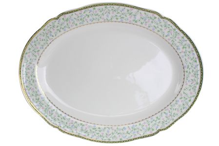 Półmisek owalny 35 cm Karolina - Castel FBC S-01217 ecru