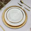 Serwis obiadowy na 6 osób (27 el.) Bogucice - Cleopatra Gold Plus 1175