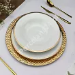 Serwis obiadowy na 6 osób (27 el.) Bogucice - Cleopatra Gold Plus 1175