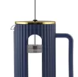 Zaparzacz do kawy/herbaty 1 L Vialli Design - Livio Indigo Złoty 1K.LIV.1050