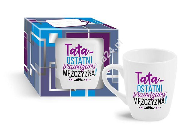 Kubek 0,3 L BGtech - Tata - ostatni prawdziwy mężczyzna 30.DO.100 Kubek 0,3 L BGtech - Tata - ostatni prawdziwy mężczyzna 30.DO.100