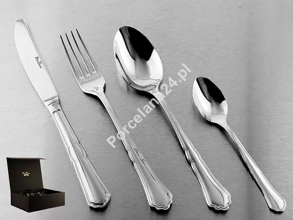 Komplet sztućców 65 cz. na 12 osób Pintinox 1929 - Settecento (3.0 mm) 23.SET.K65 Komplet sztućców 65 cz. na 12 osób Pintinox 1929 - Settecento (3.0 mm) 23.SET.K65