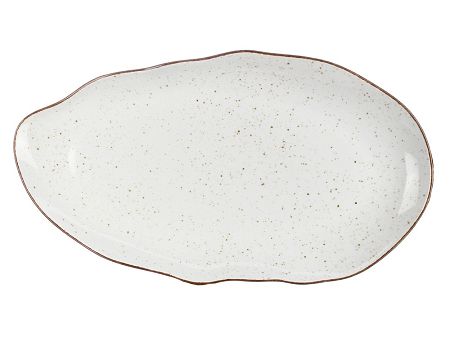 Półmisek 38 cm Lubiana - Stone Age / Kremowy