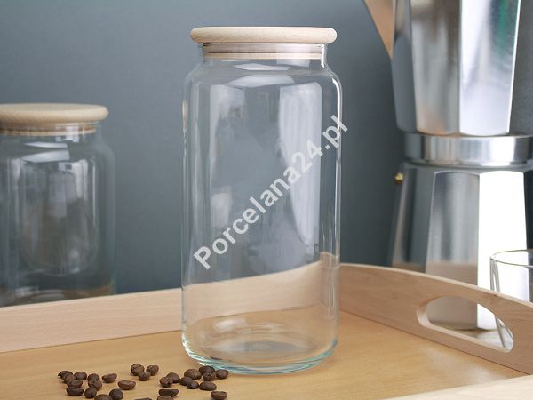 Pojemnik szklany 1220 ml Trend Glass - Eco Storage 44.TG-35685ECO Pojemnik szklany 1220 ml Trend Glass - Eco Storage 44.TG-35685ECO
