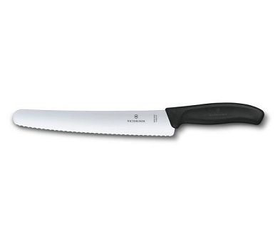 Nóż cukierniczy do chleba i ciast 22 cm Victorinox - Swiss Classic Black V.SC.B.6.8633.22B