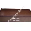 Komplet sztućców 24 cz. na 6 osób PINTINOX - Capitolium (3.5 mm) - drewniana kaseta 23.2350.0S091.K24