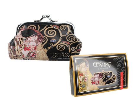 Portfel 20 x 10 cm Carmani - Gustav Klimt The Kiss 33.021-4501