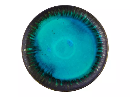 Talerz płytki 27 cm Kera Ceramika - Still Cristall Turkus